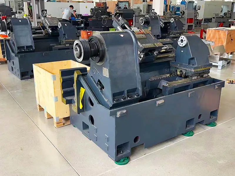 torno CNC de leito inclinado 2