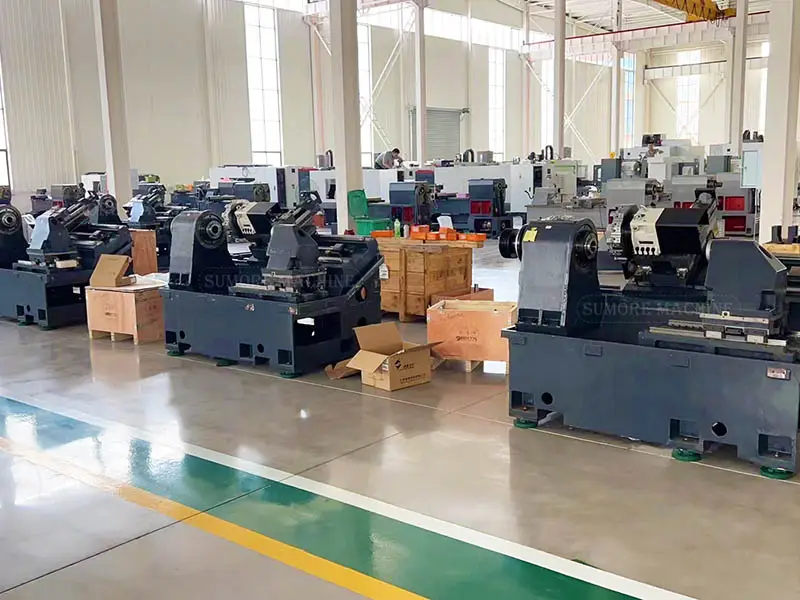 torno CNC de leito inclinado 1